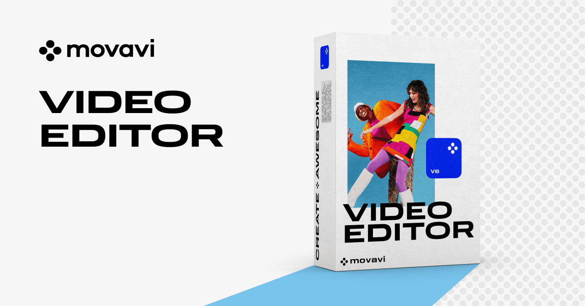 Movavi Video Editor review top box shot.