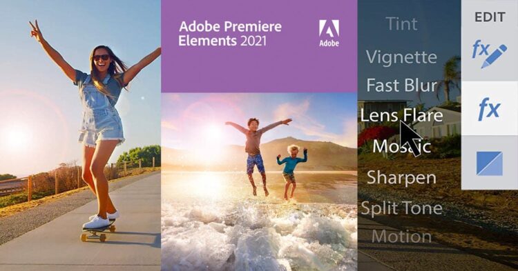 Adobe Premiere Elements box shot.