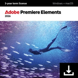 Adobe Premiere Elements 2026 box shot