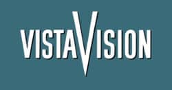 Old Vistavision logo showing aspect ratios.