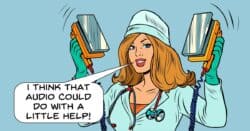 Emergency room nurse for bad audio.