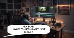 Mistakenly hired a chimp for editing.