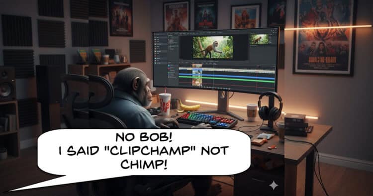 Mistakenly hired a chimp for editing.