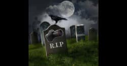 Graveyard image depicting the death of DSLR cameras