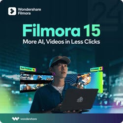Filmora 15 box image.