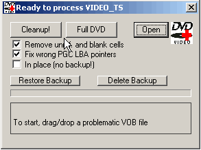 Image showing newly active preference button after a file has been loaded.