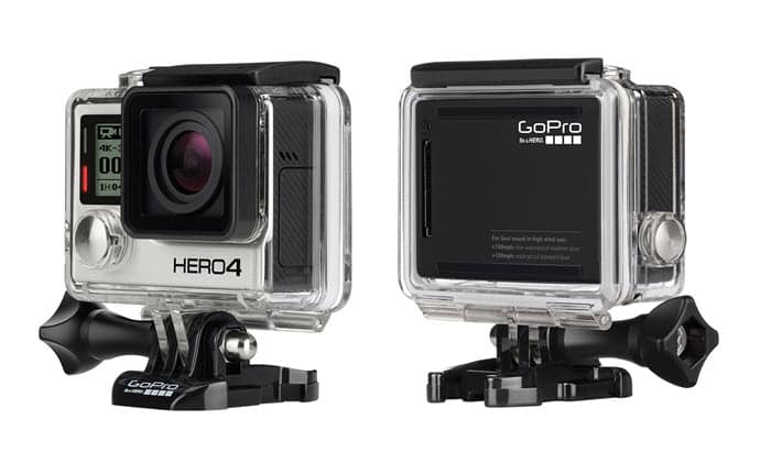 Image of the new GoPro Here 4.