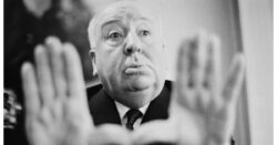 Image of Alfred Hitchcock movie director.