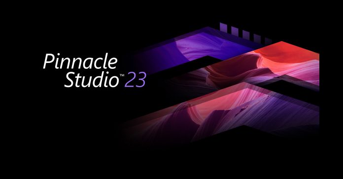 Image of the Pinnacle Studio 23 logo.