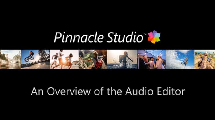 Pinnacle Studio Audio tools