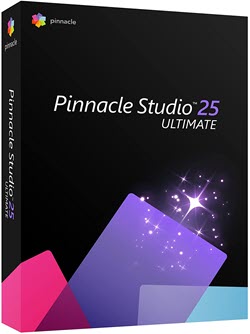 Box shot of Pinnacle Studio 25