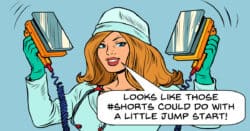 Image of defibrillation nurse starting dying #shorts.