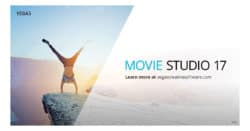 Image of Vegas Movie Studio 17 update box