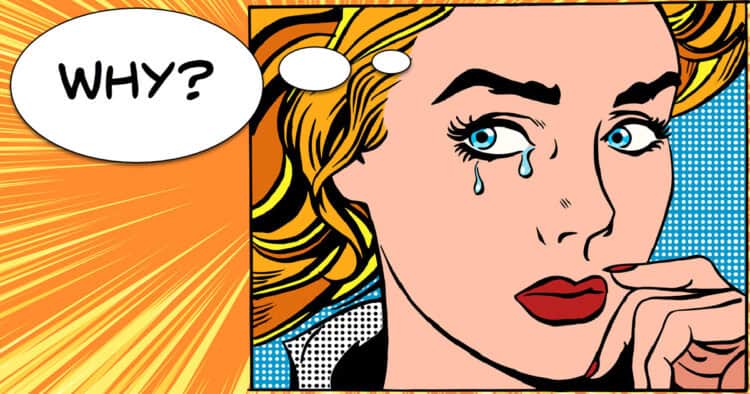 50's retro woman wondering why her videos are bad.