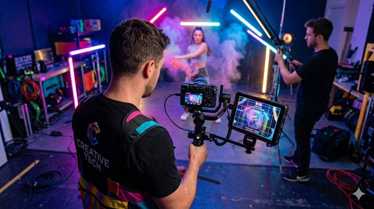 Shooting video within safe zones.