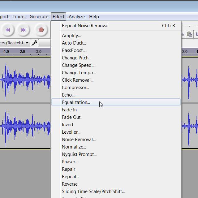 Audacity Step 10