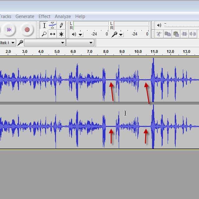 Audacity Step 9